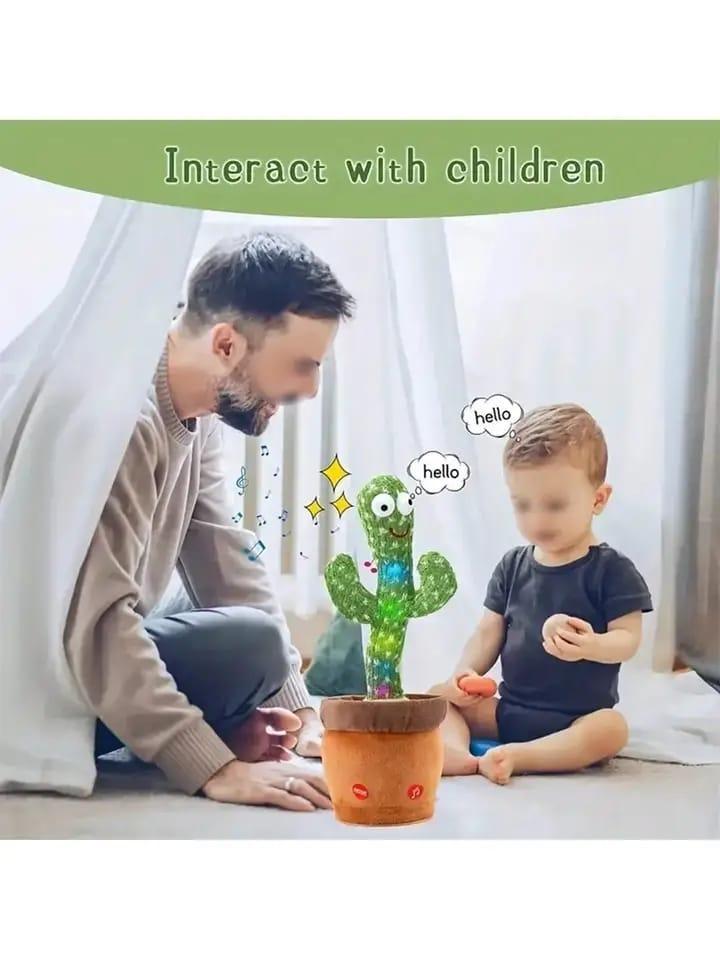 Dancing Cactus Plush Toy For Kids